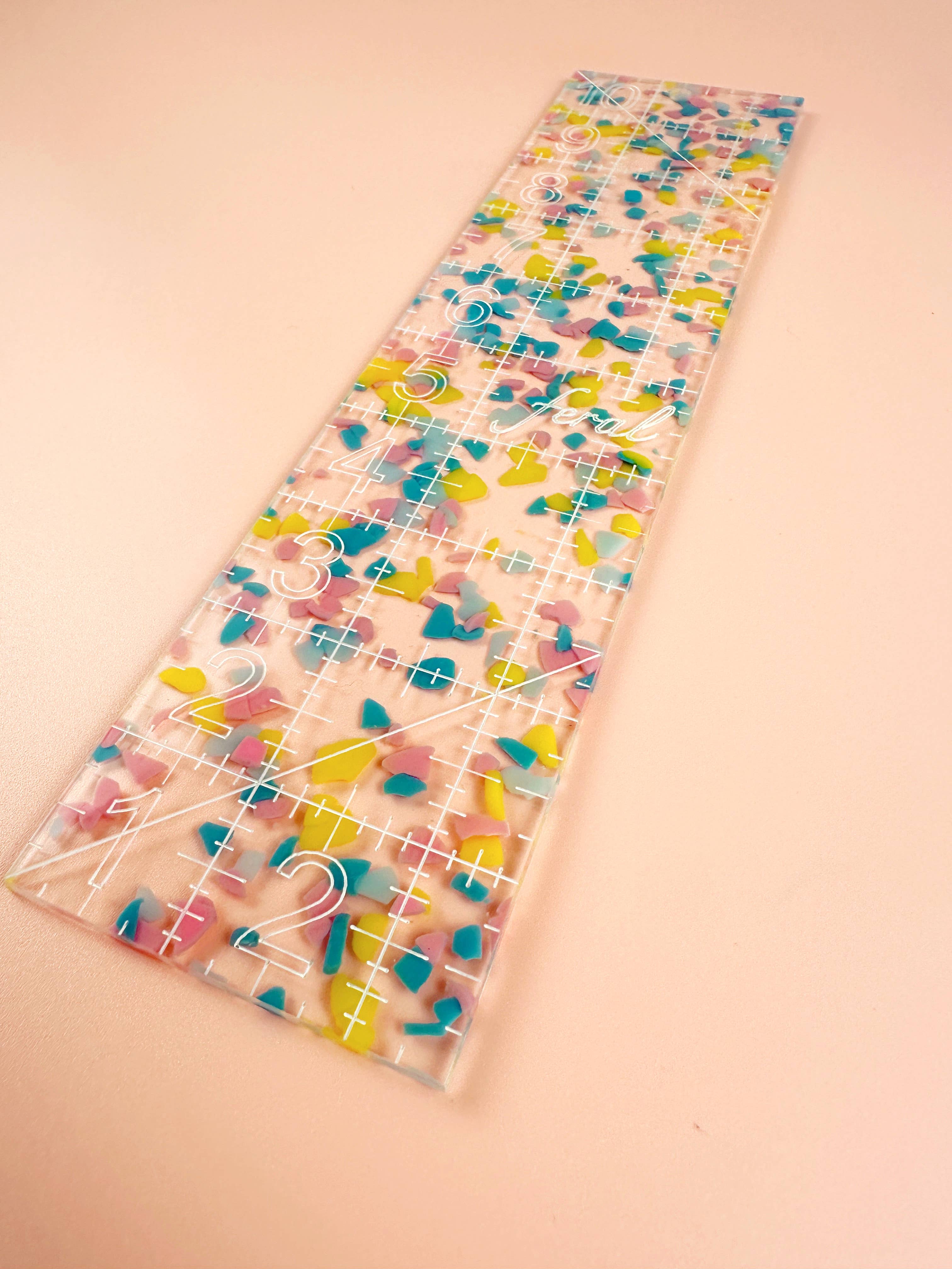 2.5” by 10” Quilting Ruler