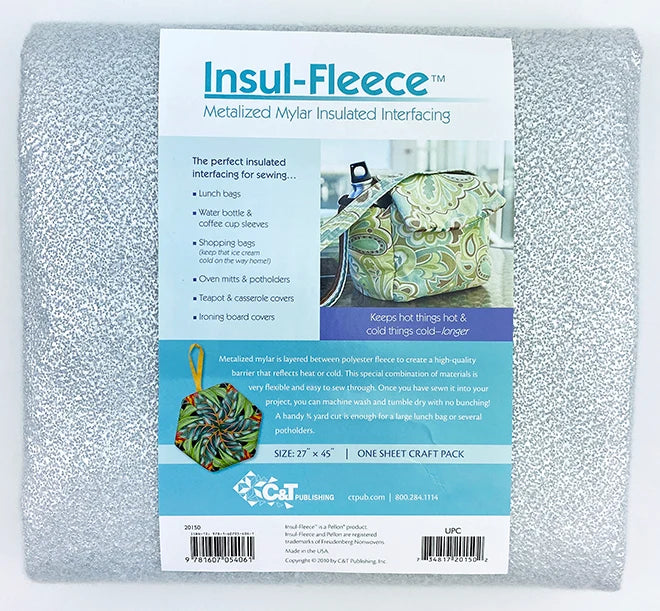 Insul-Fleece Insulated Interfacing 1 Sheet Craft Pack 27in x 45in