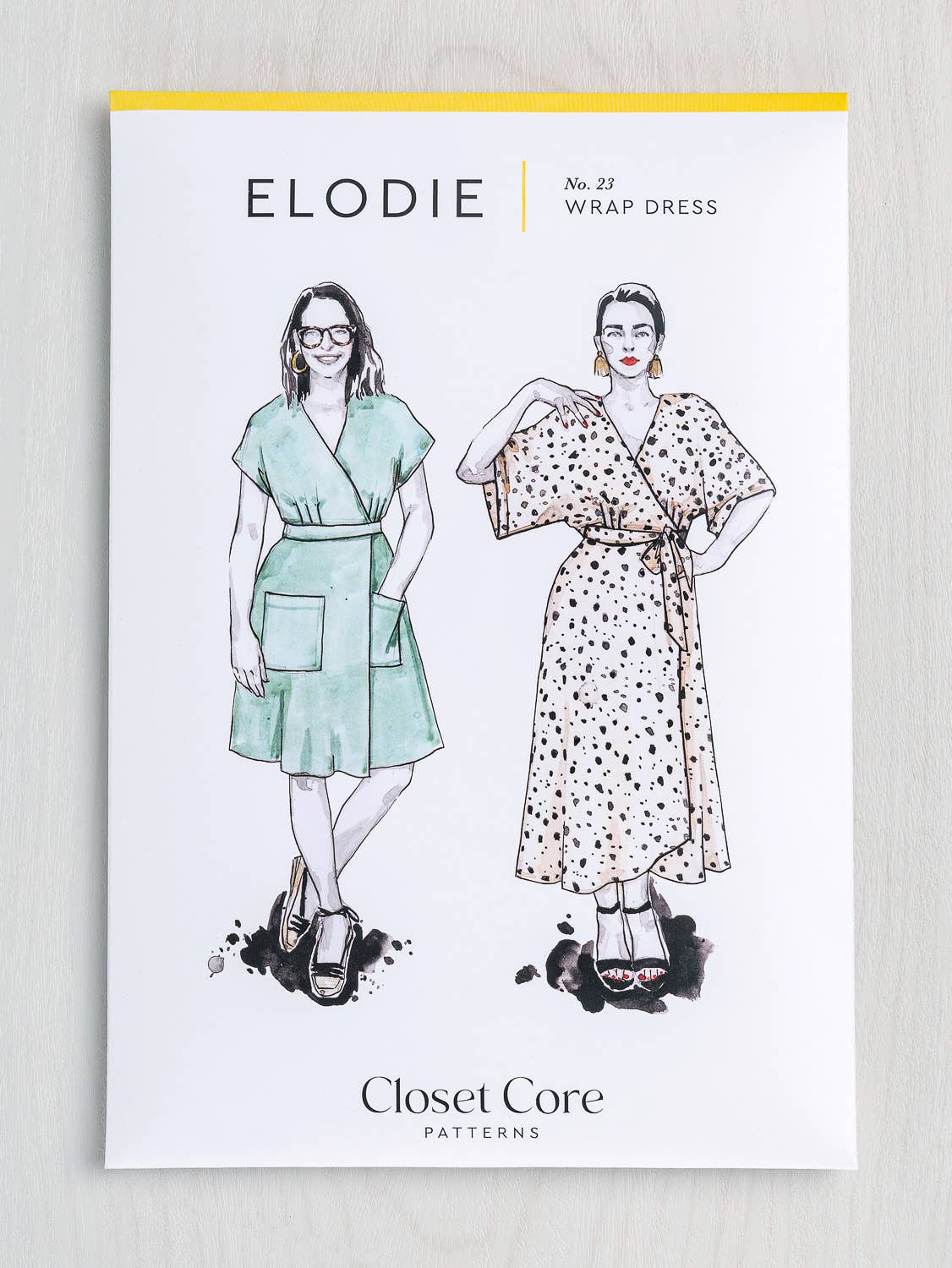 Elodie Wrap Dress Sewing Pattern