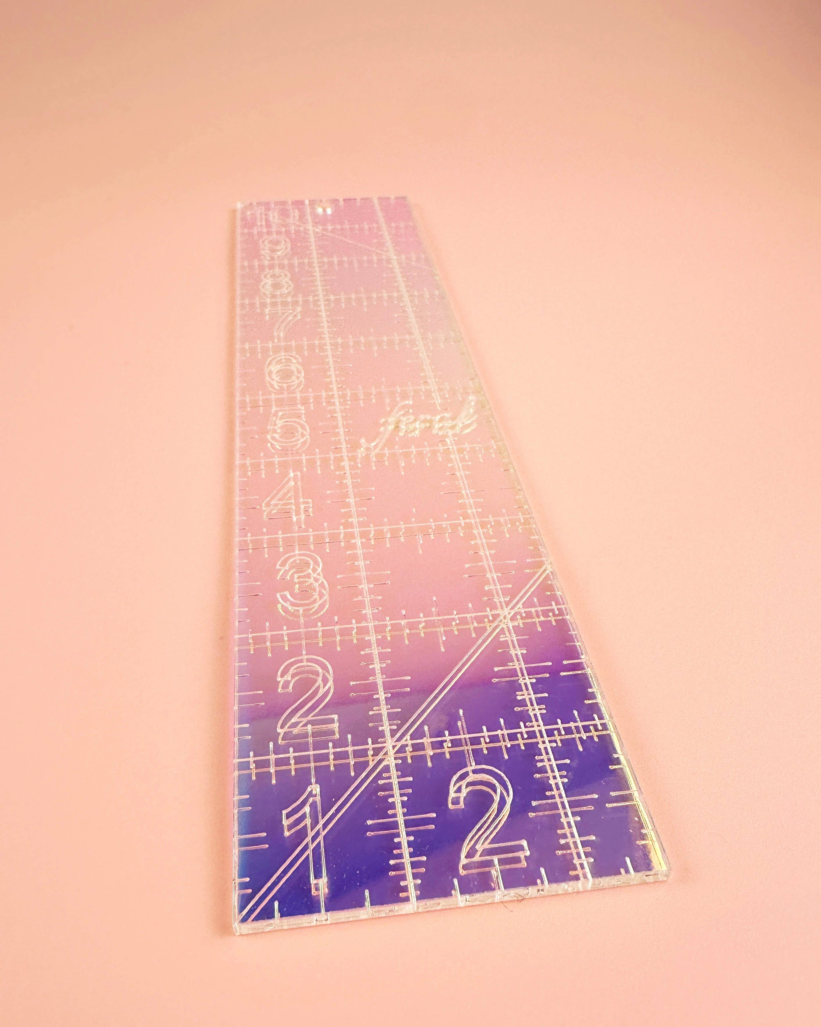 2.5” by 10” Quilting Ruler