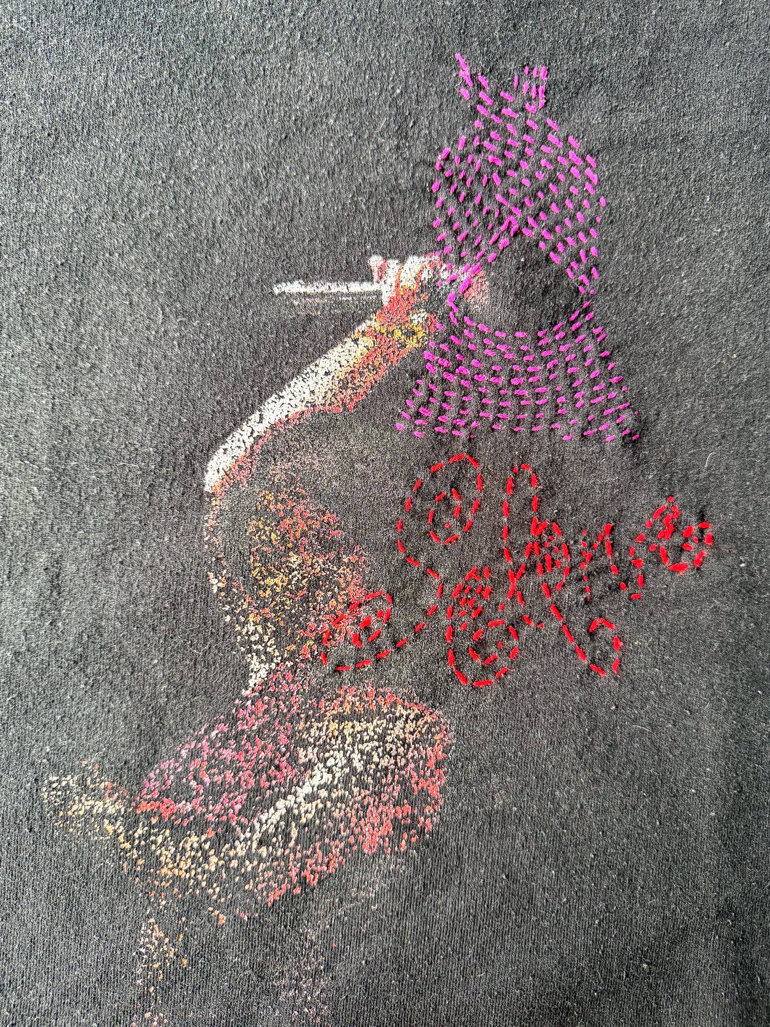 Selena Quintanilla-Pérez Mending + Embellishment Transfer