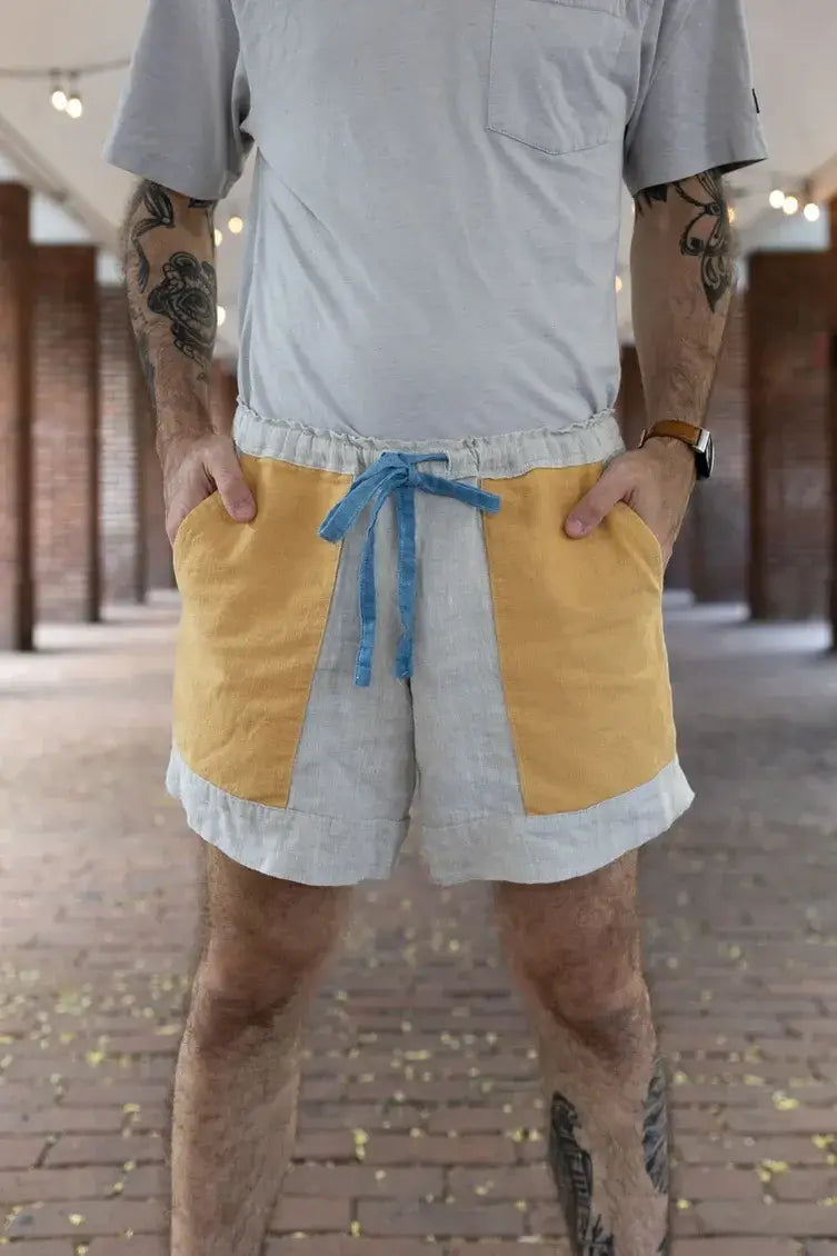 Charlie Darwin Textiles - SALTWATER SHORTS Printed Pattern
