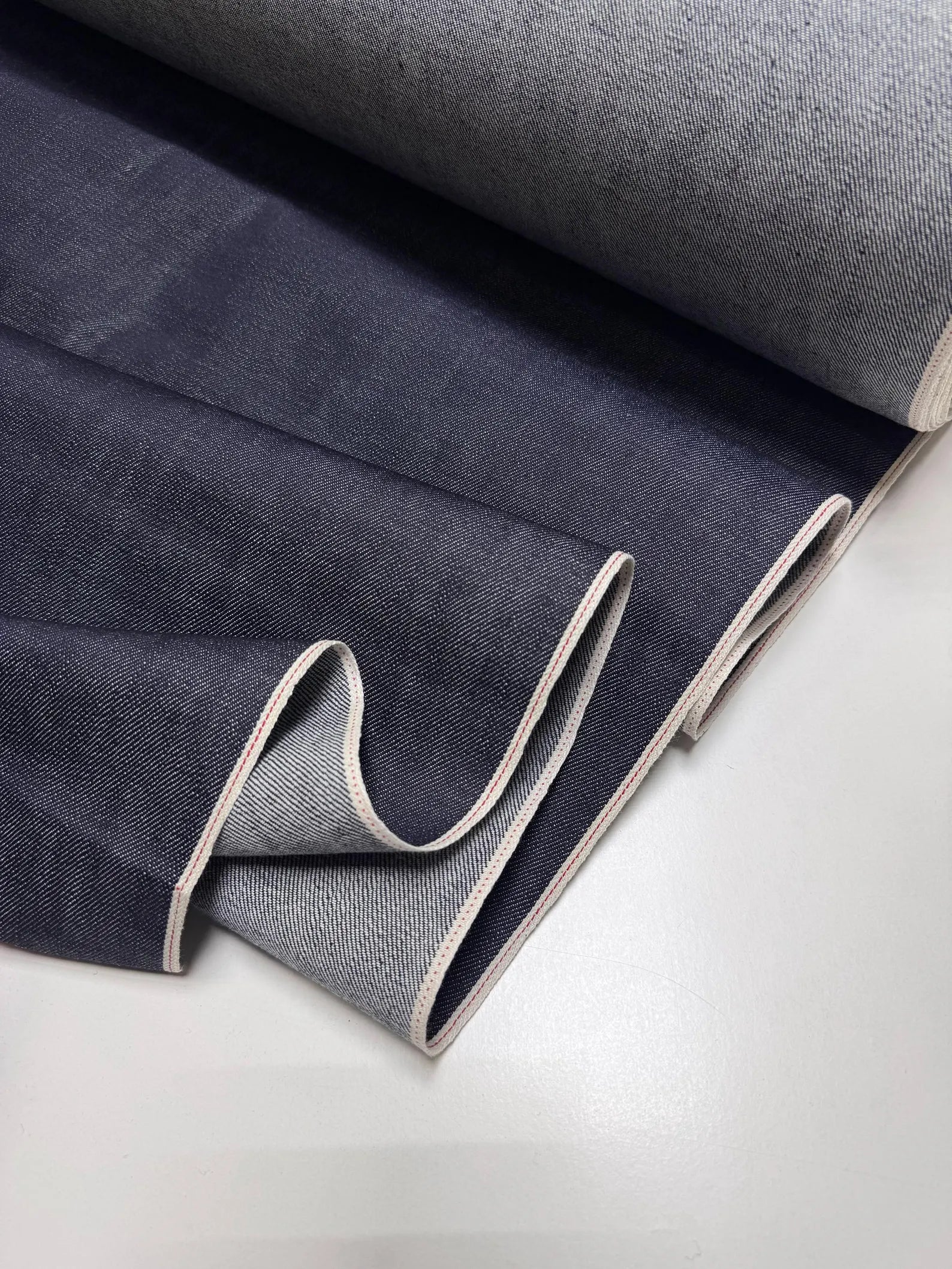 Designer Deadstock Cotton Denim