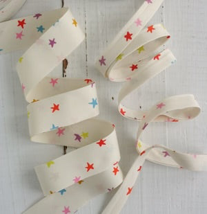 Bessie Pearl: Double Fold Starry Bias Tape