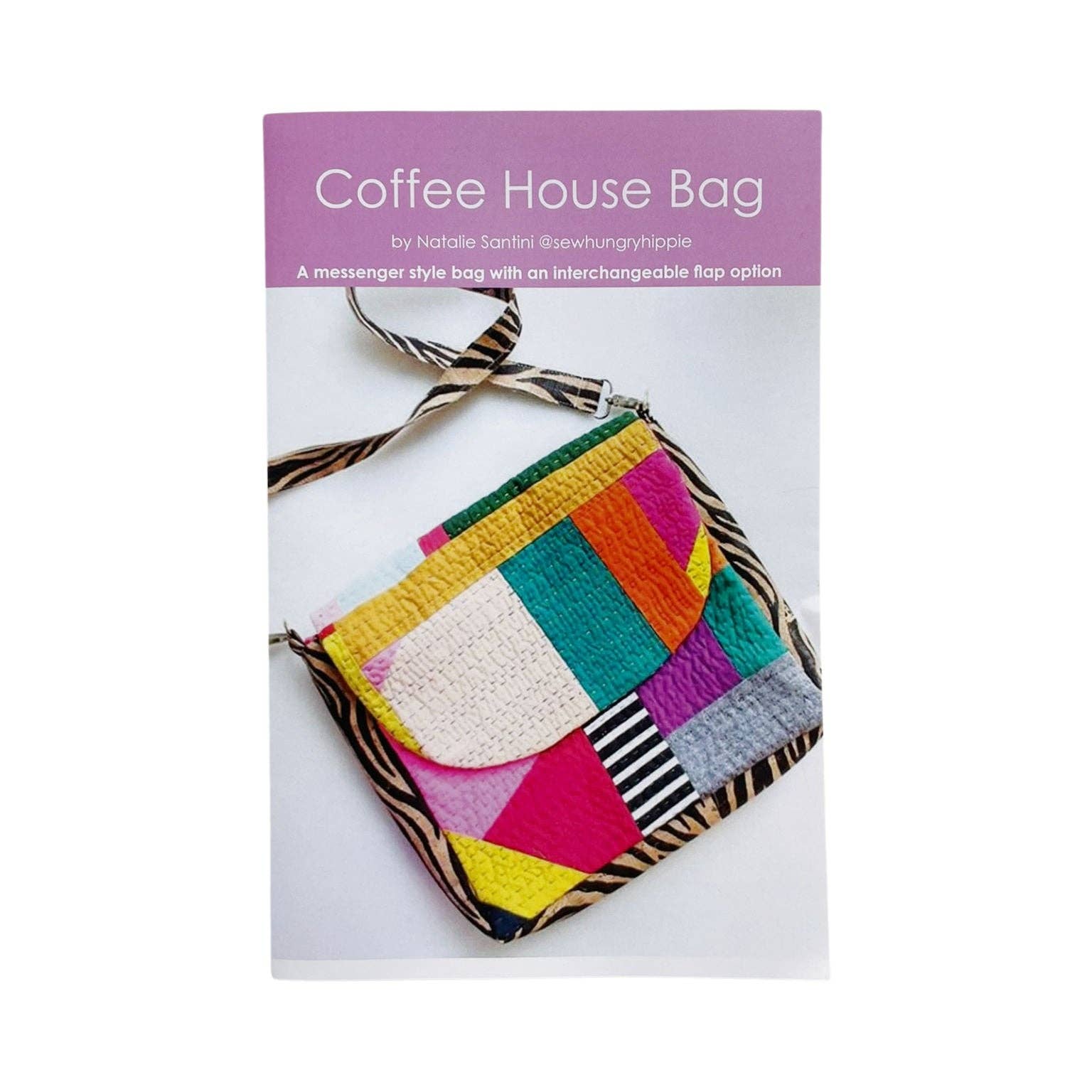 Coffee House Bag Printed Sewing Pattern