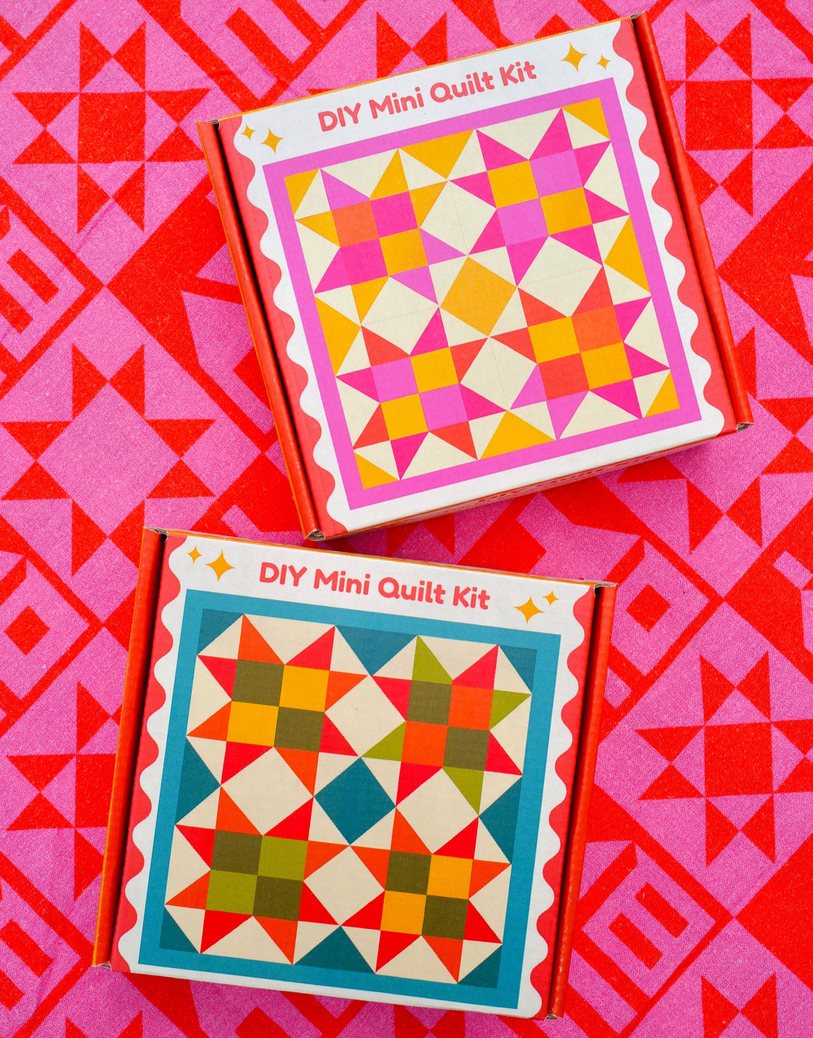 With Love by Kristy - Mini Quilt Kits - Pink