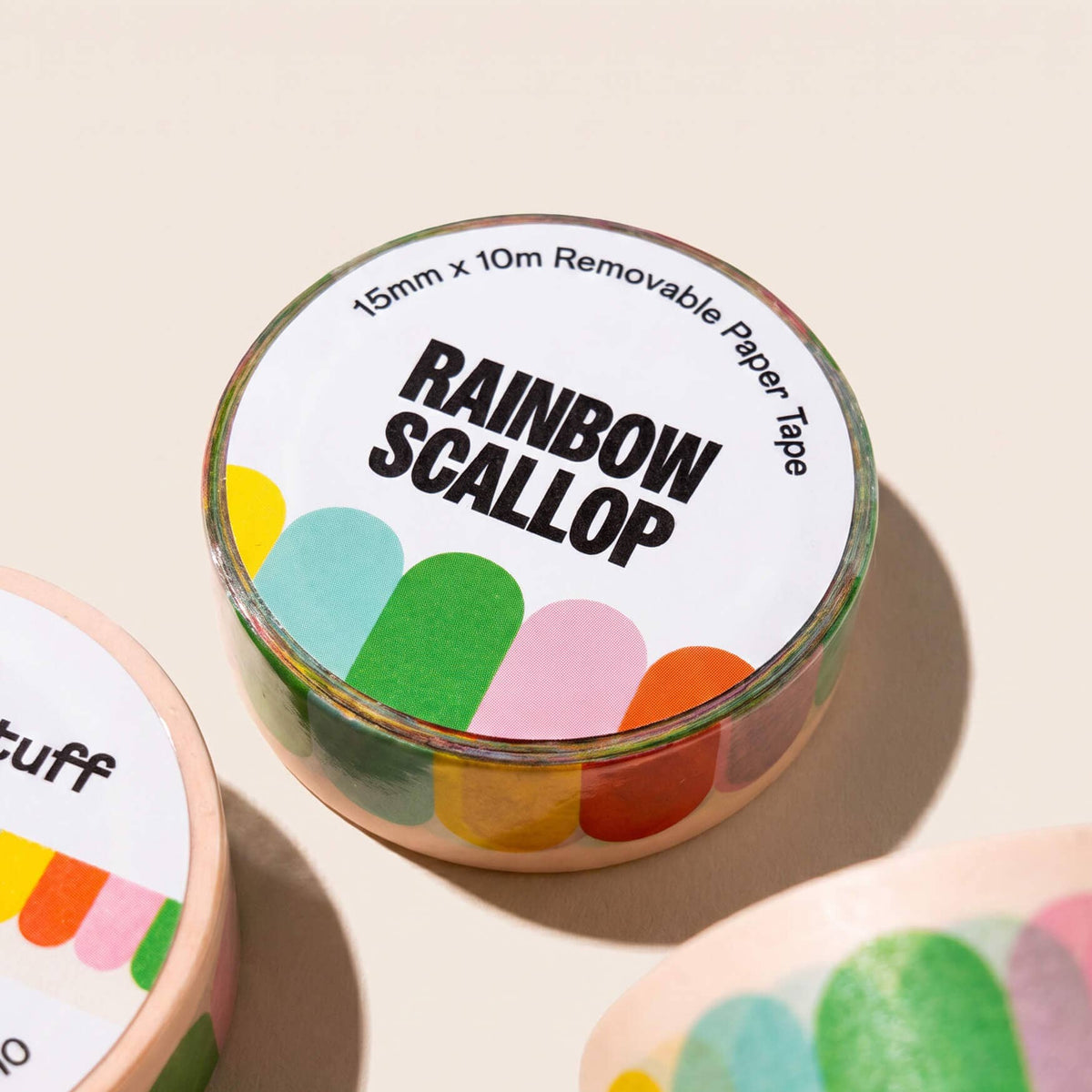 paper&stuff - Rainbow Scallop Washi Tape