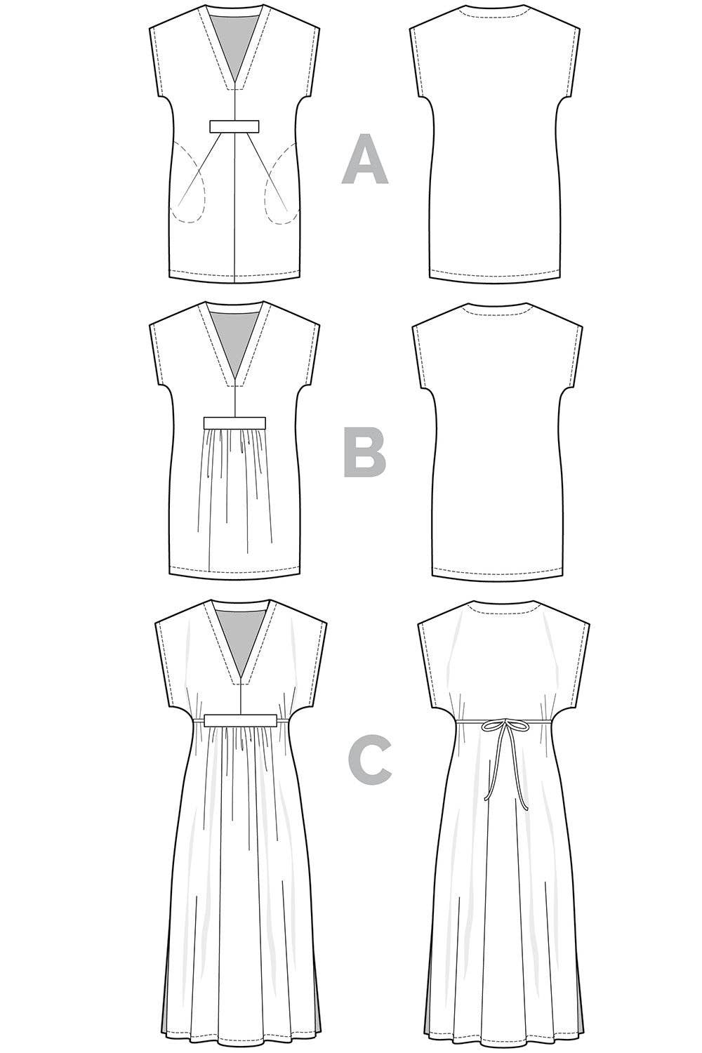 Charlie Caftan Sewing Pattern