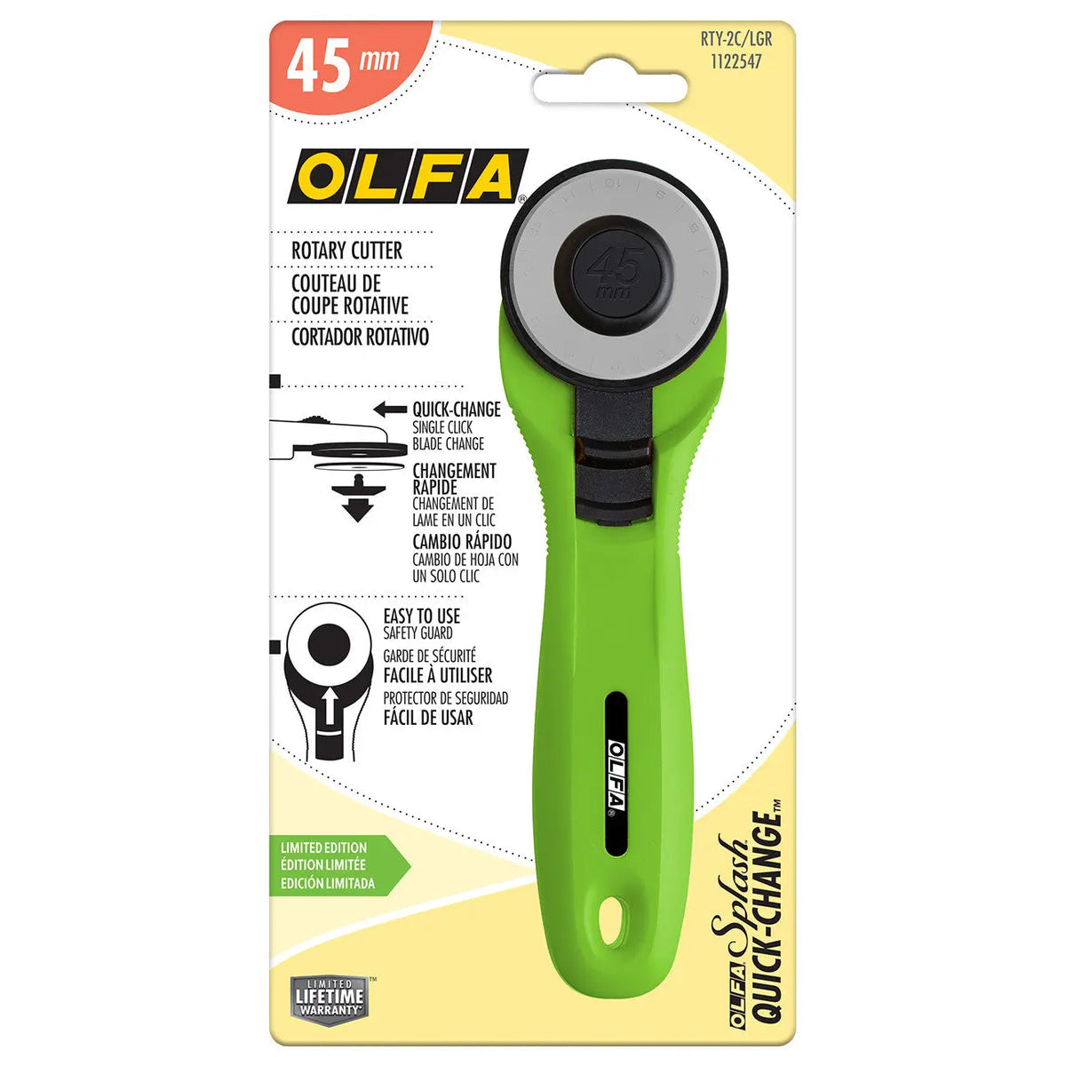 Quick-Change Rotary Cutter - 45mm