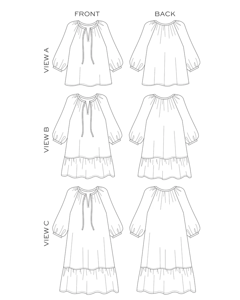 Roscoe Blouse & Dress Size 0-18