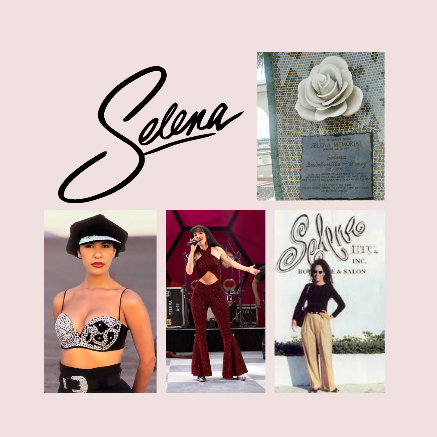 Selena Quintanilla-Pérez Mending + Embellishment Transfer