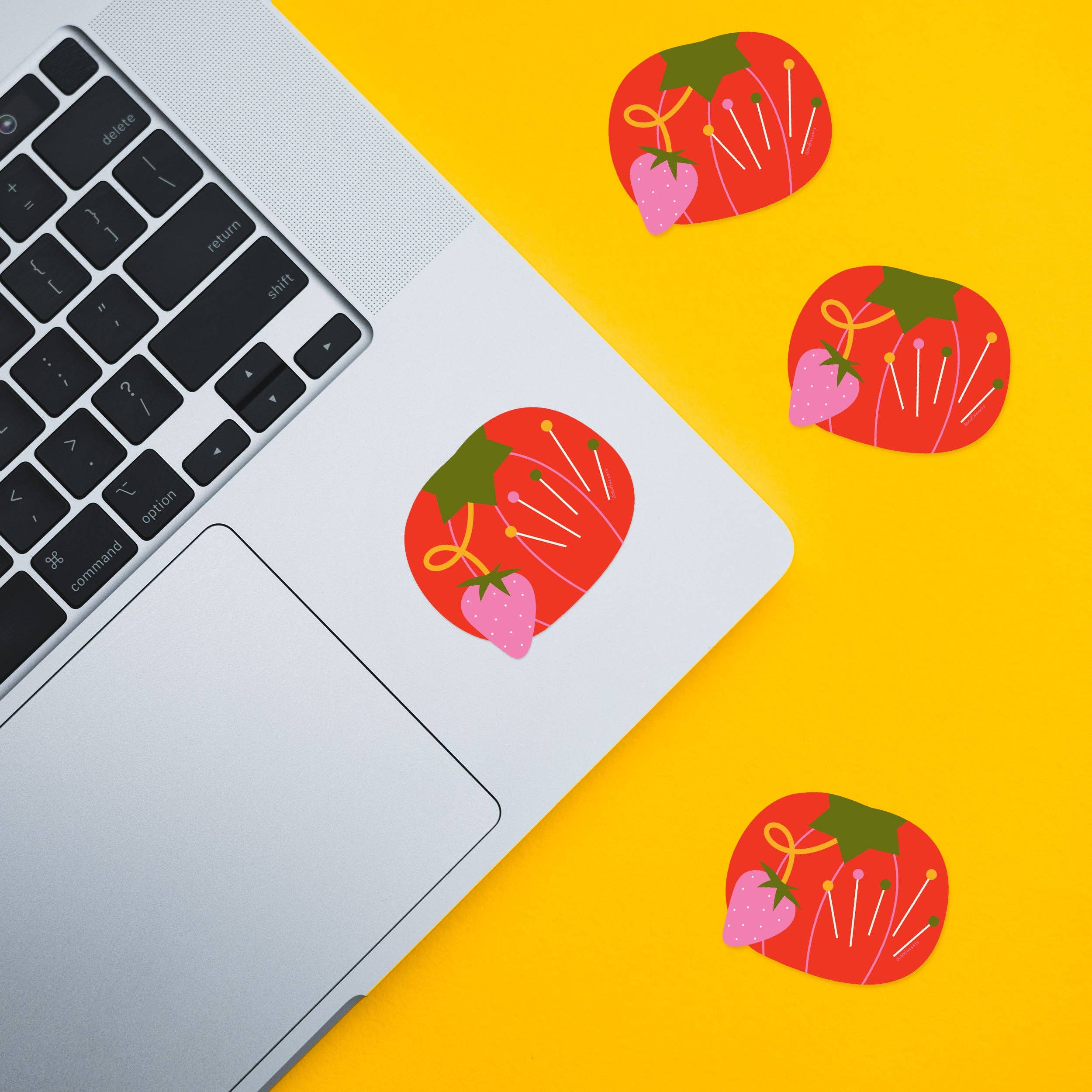 Tomato Pincushion Sticker