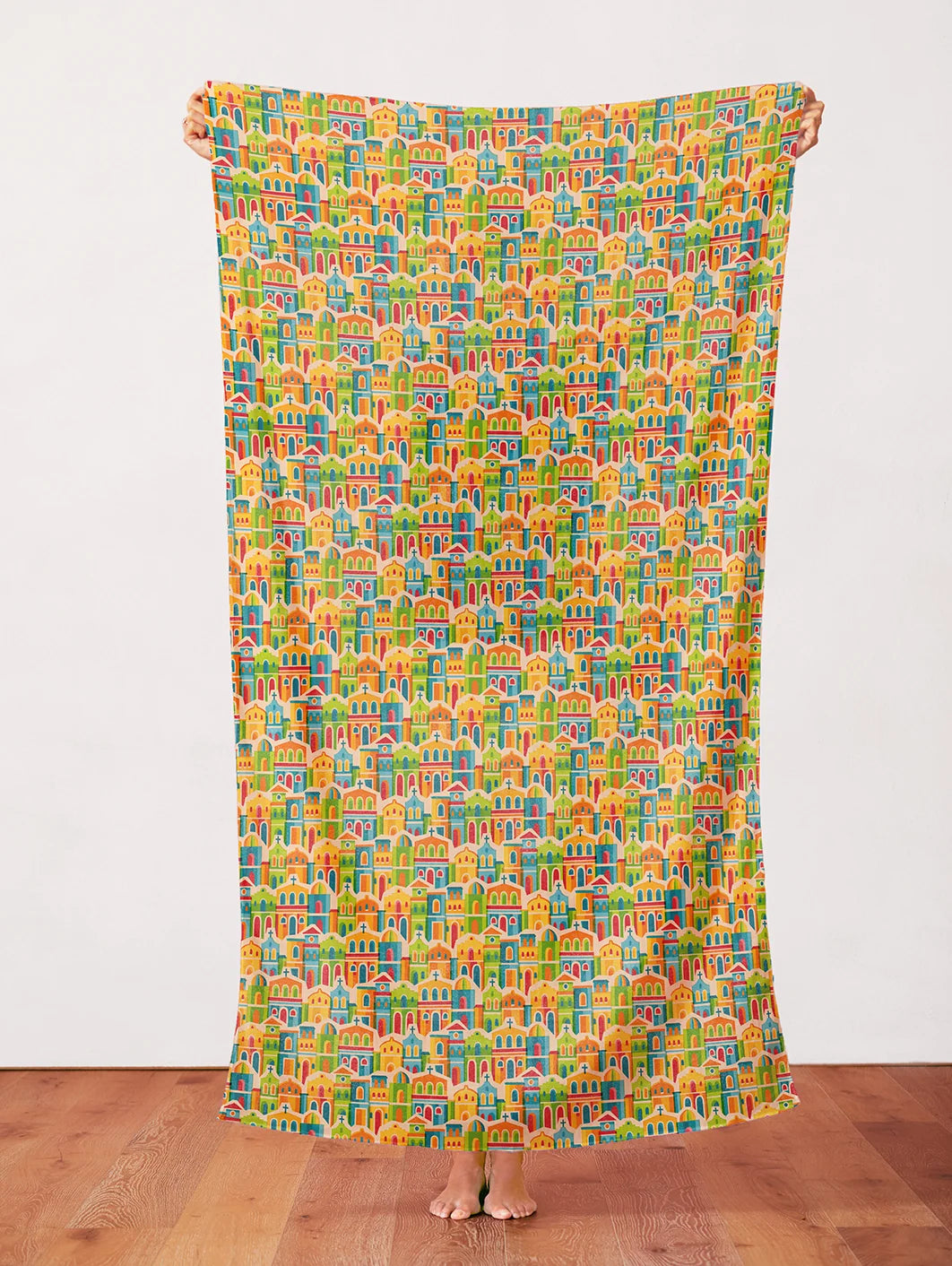 Town Building Stripe - Multi