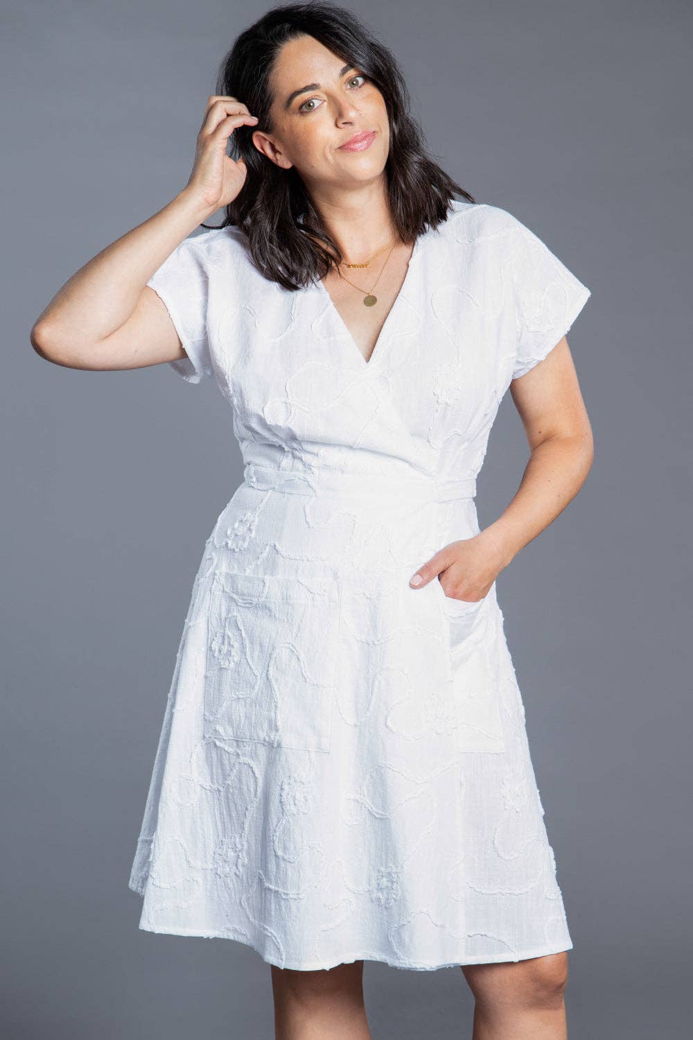 Elodie Wrap Dress Sewing Pattern