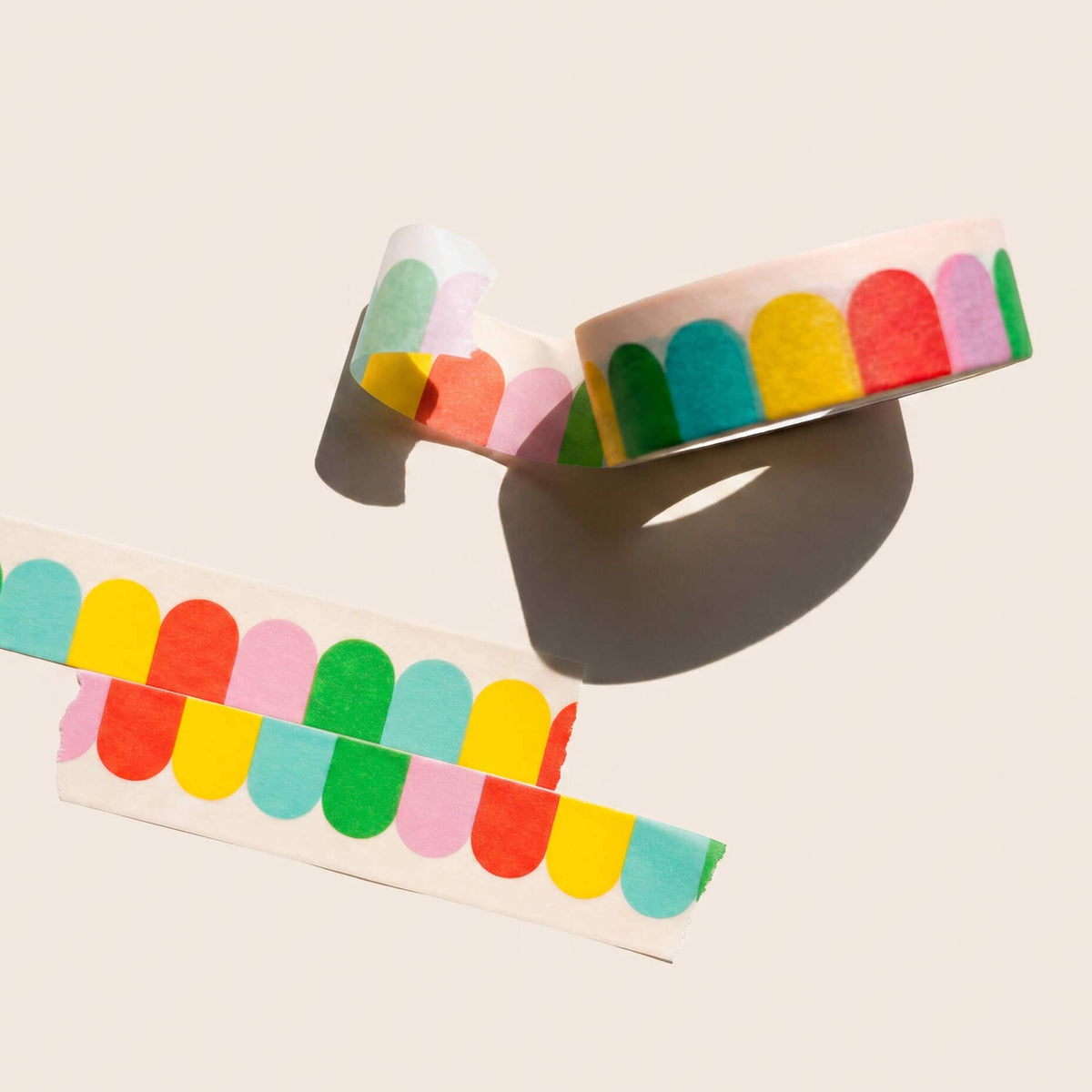 paper&stuff - Rainbow Scallop Washi Tape