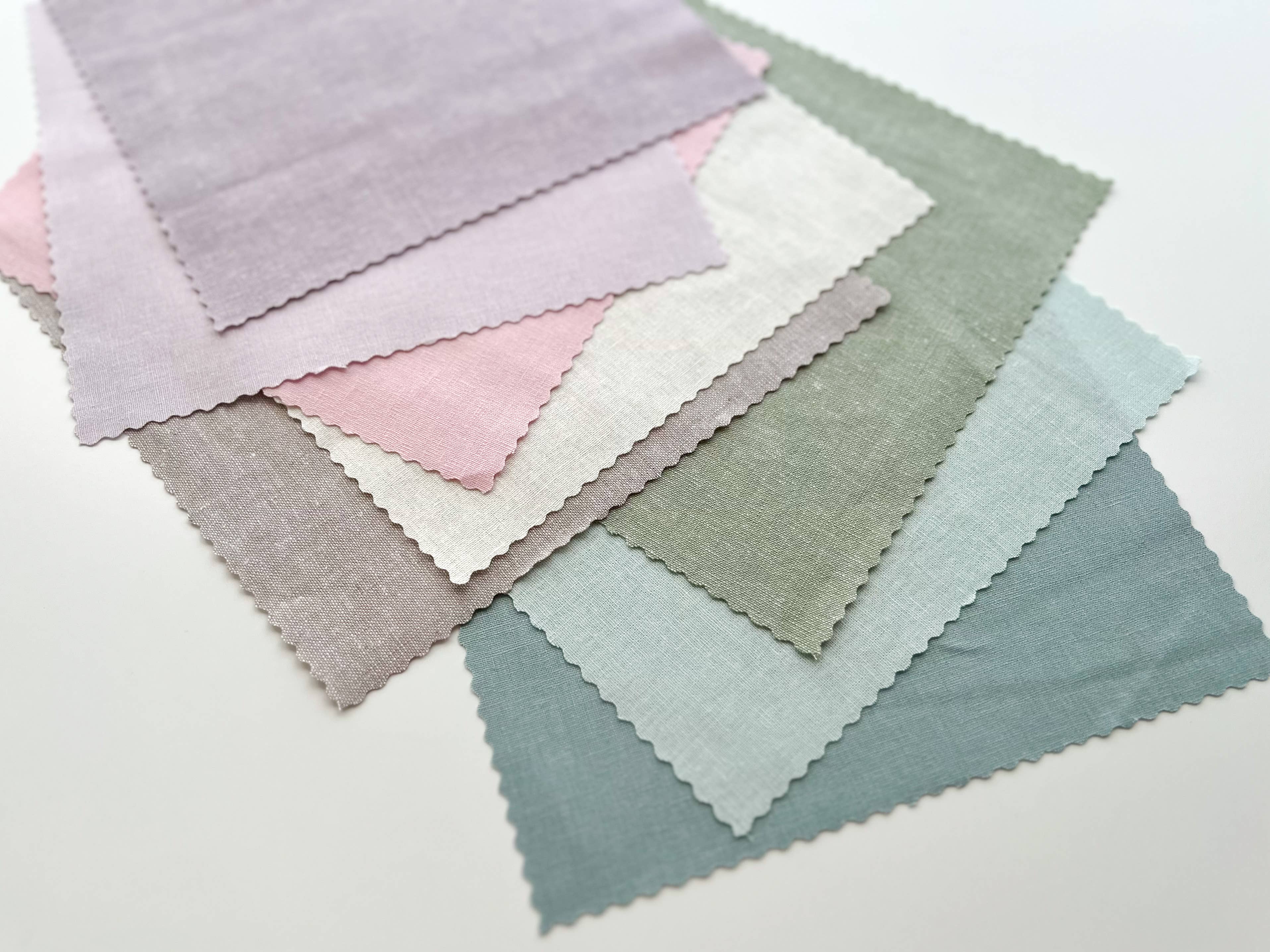 Embroidery Fabric Bundle – Linen Blend