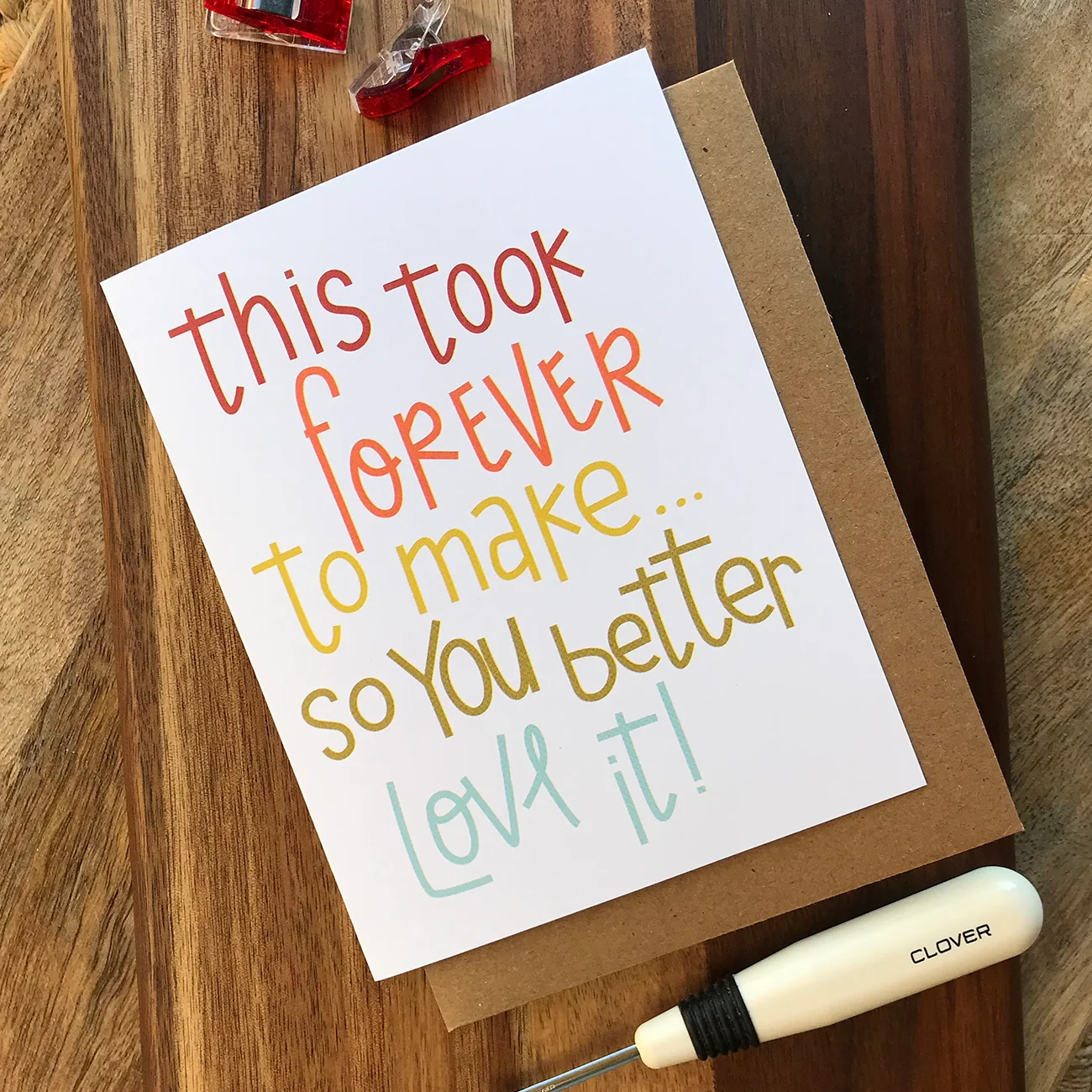 This Took Forever to Make - Gift Card