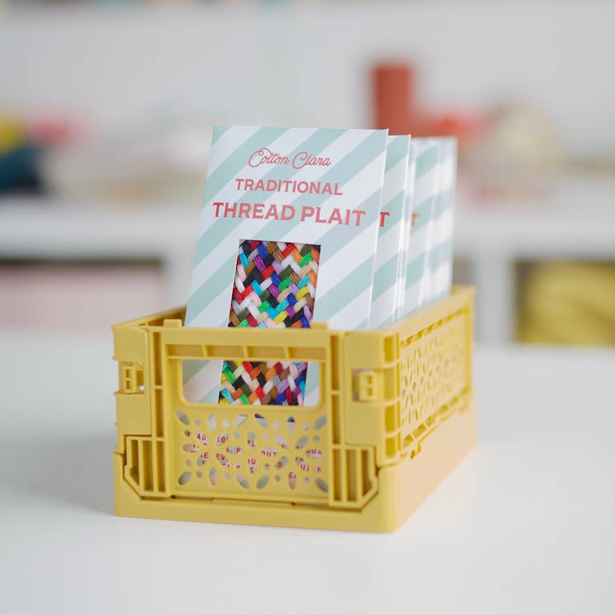 Cotton Clara Craft Kits & Supplies - Traditional Thread Plait for Mending