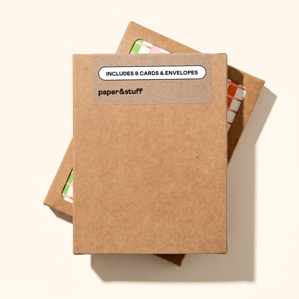 paper&stuff - Happy Holidays Card – Box Set of 8