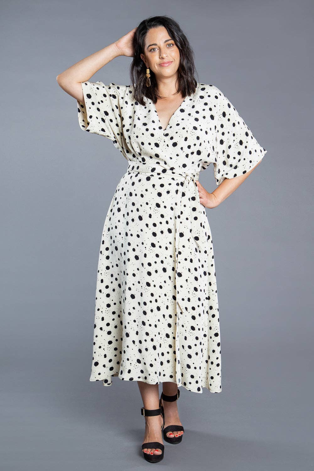 Elodie Wrap Dress Sewing Pattern