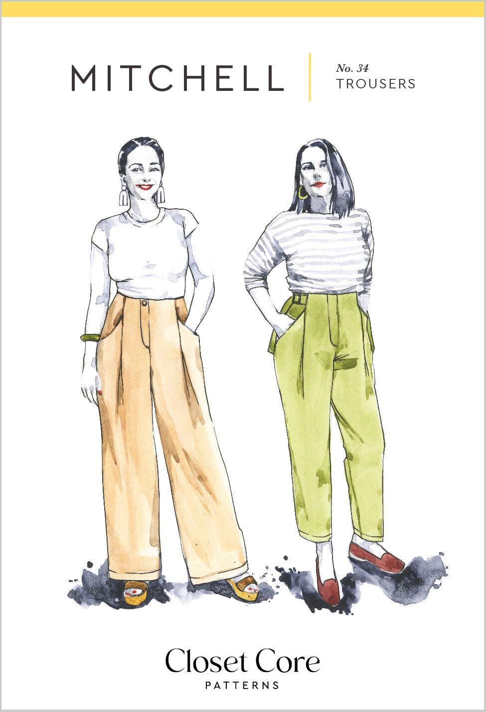 Mitchell Trousers Sewing Pattern