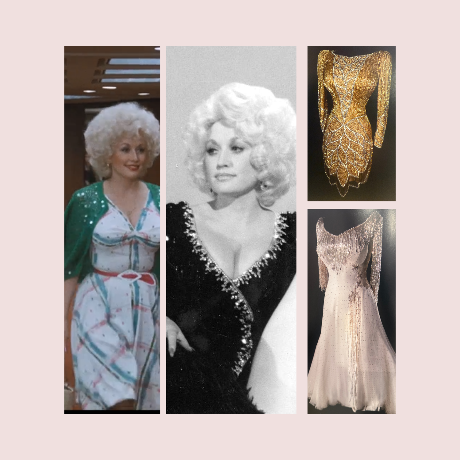 Dolly Parton Mending + Embellishment Transfer