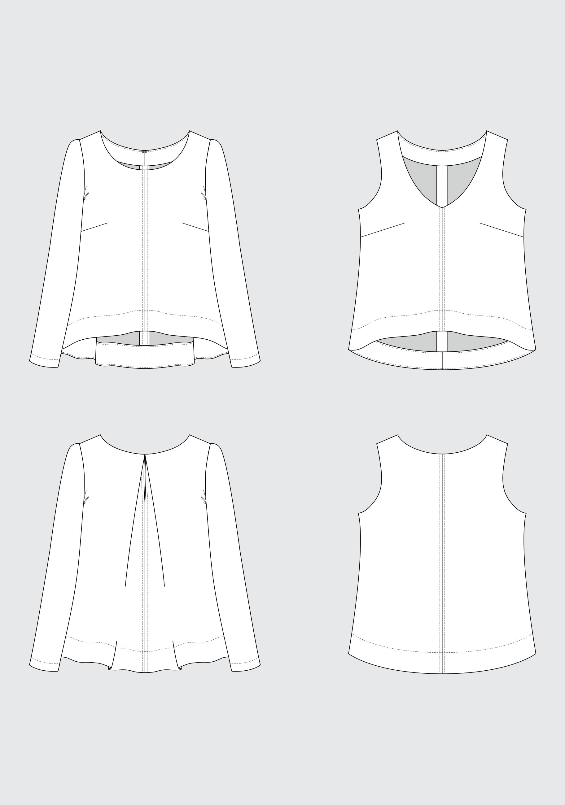 Hadley Top Pattern