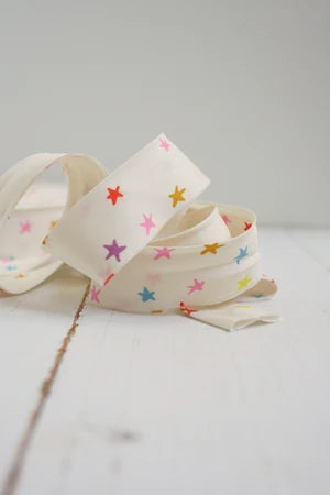 Bessie Pearl: Double Fold Starry Bias Tape
