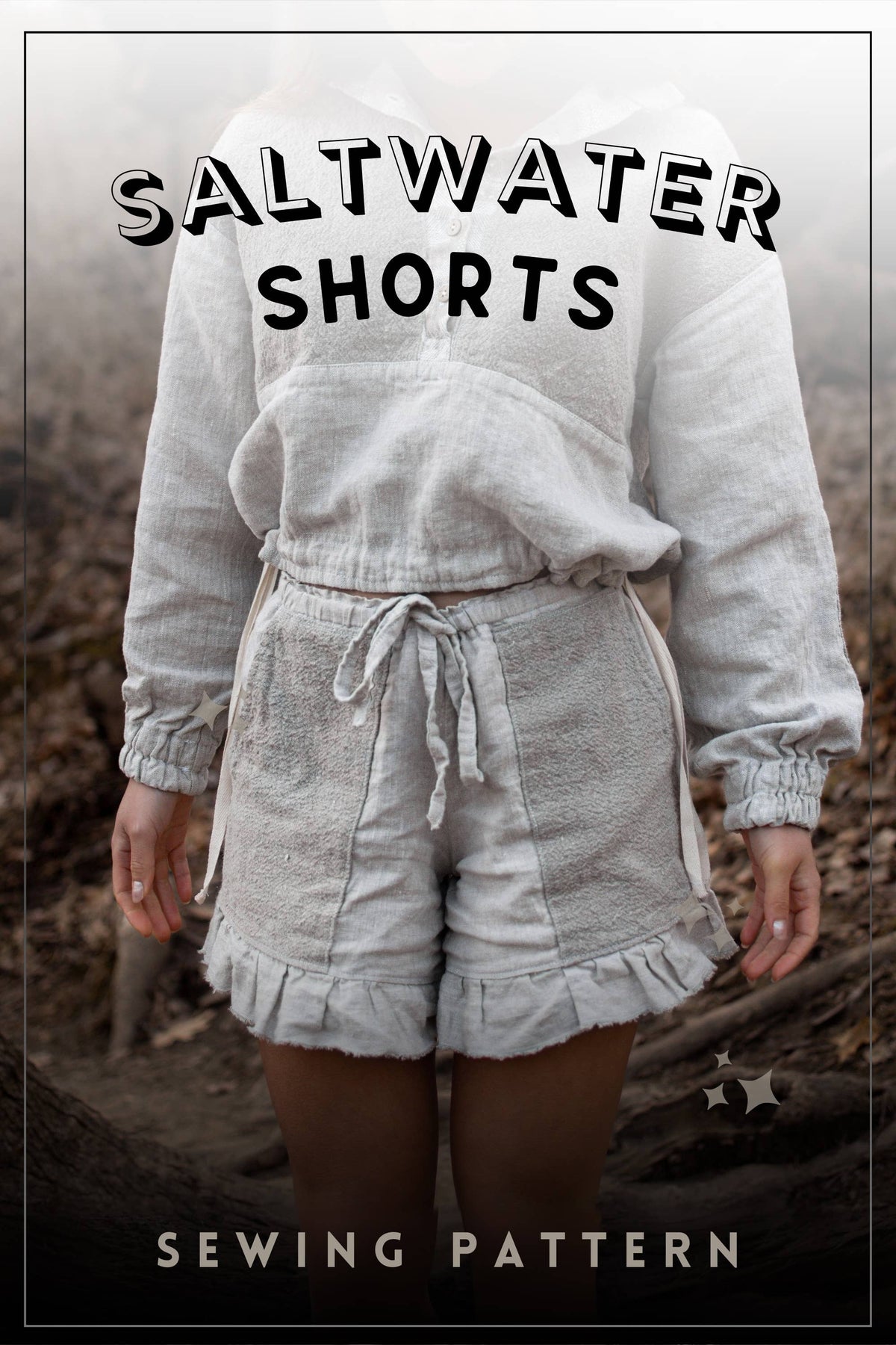 Charlie Darwin Textiles - SALTWATER SHORTS Printed Pattern