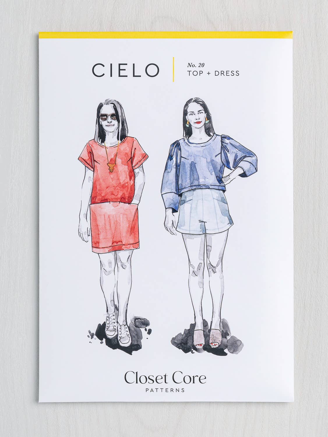 Cielo Top + Dress Sewing Pattern
