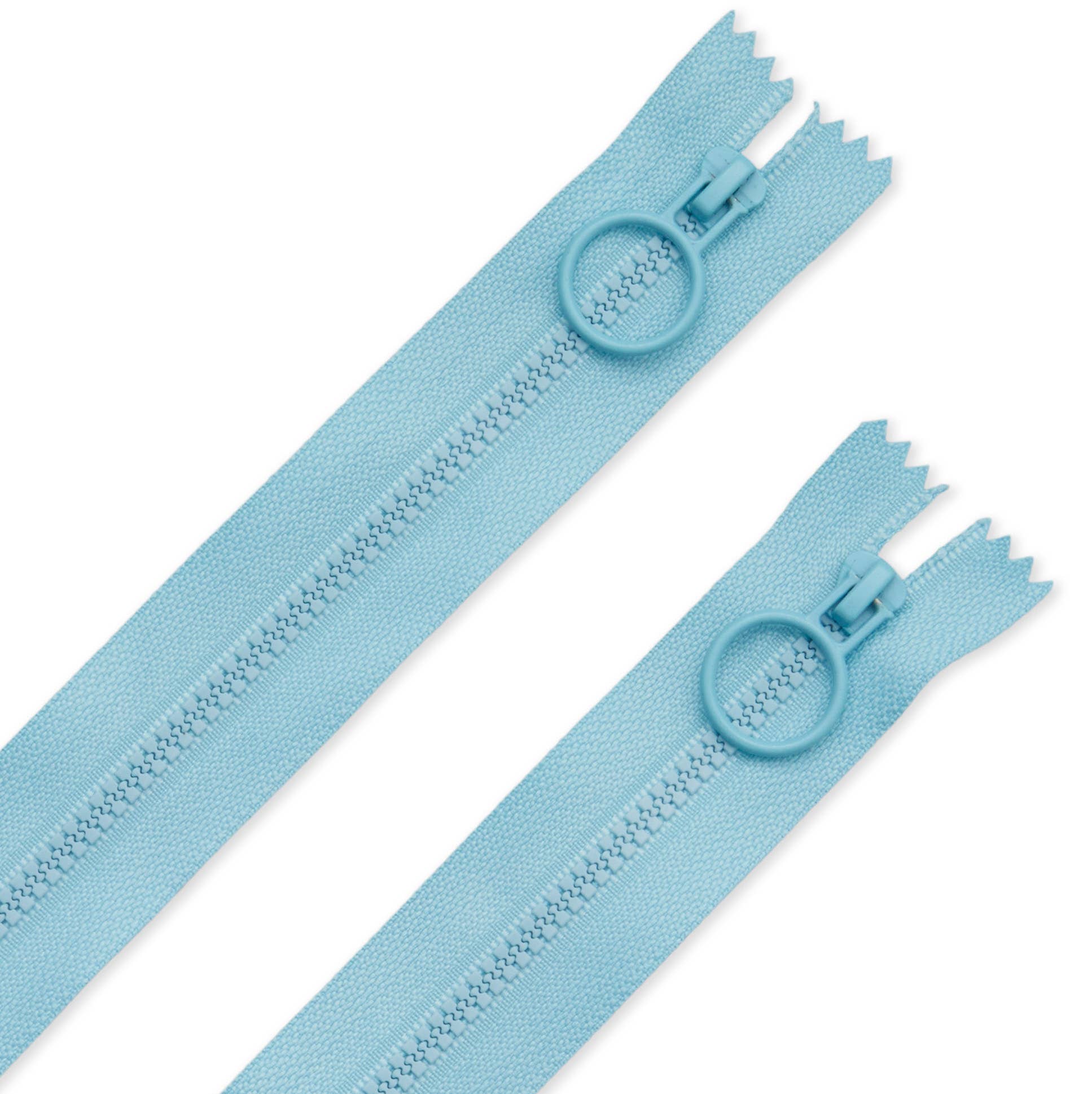 8" Hoop Pull Zippers Assorted Colors