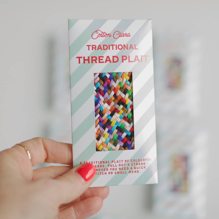 Cotton Clara Craft Kits & Supplies - Traditional Thread Plait for Mending