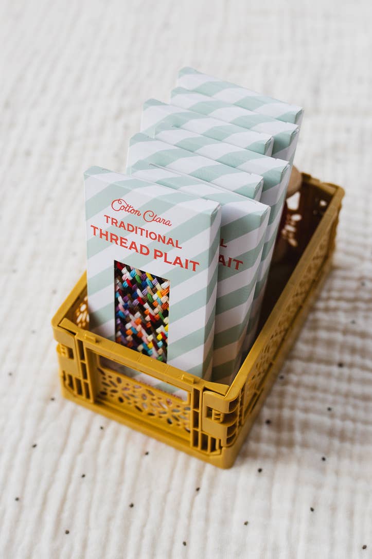 Cotton Clara Craft Kits & Supplies - Traditional Thread Plait for Mending