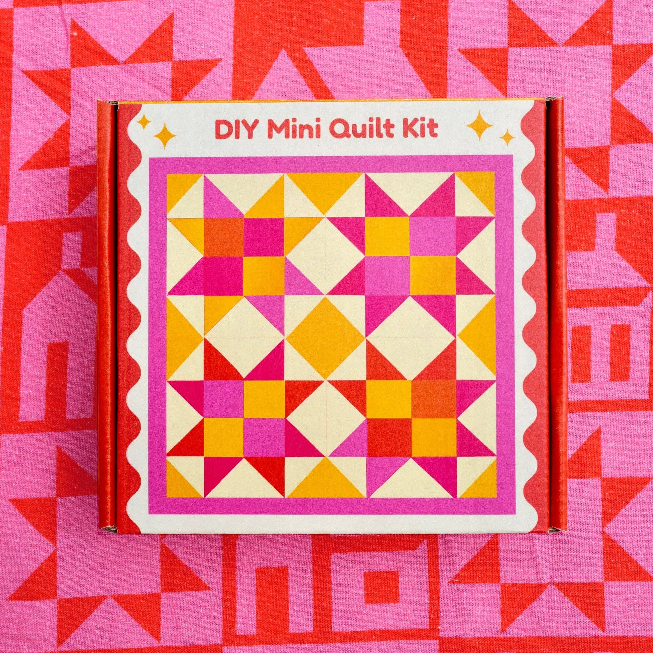 With Love by Kristy - Mini Quilt Kits - Pink