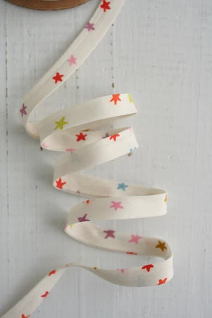 Bessie Pearl: Double Fold Starry Bias Tape