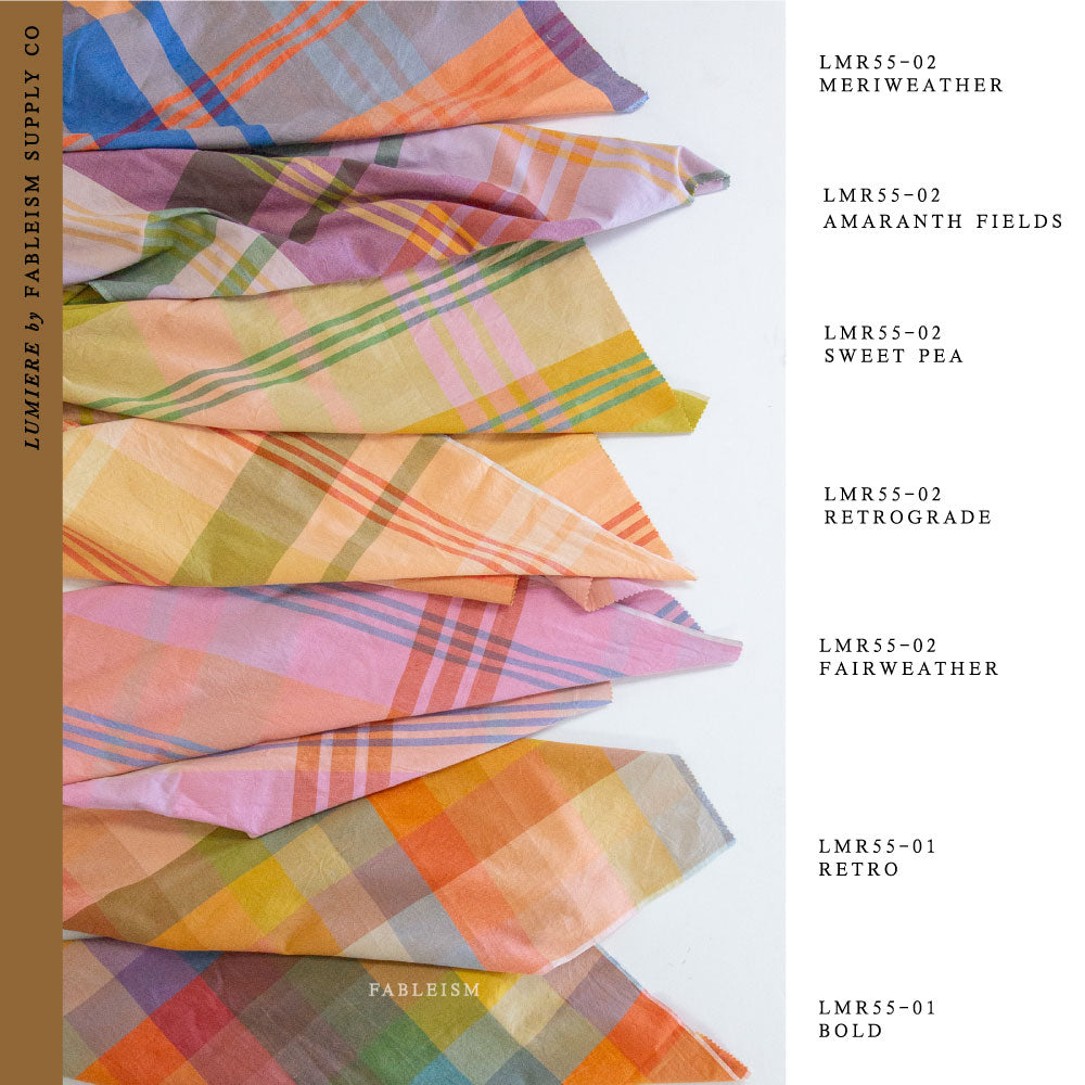 Lumiere: House Dress in Amaranth Fields