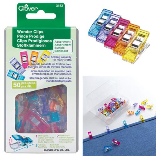 Wonder Clips Assorted - 50 Count