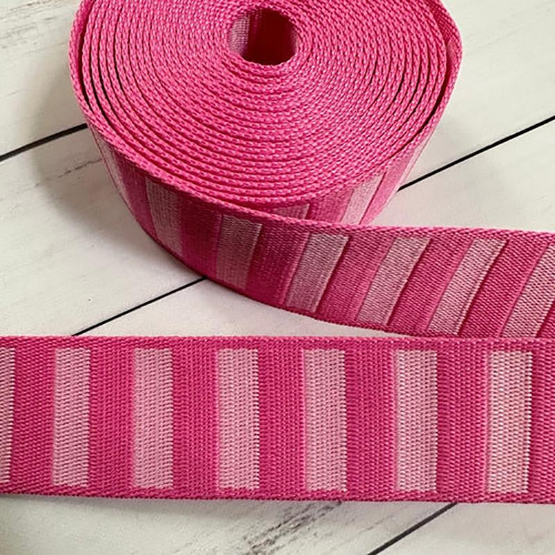 1 1/2" Wide Bold Stripe Webbing