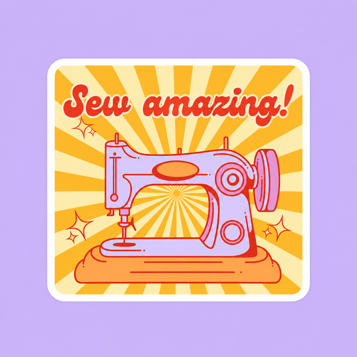 Sew Amazing stickers by Crafty Earth Monkey