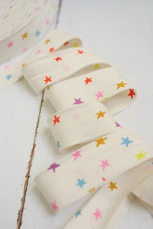 Bessie Pearl: Double Fold Starry Bias Tape
