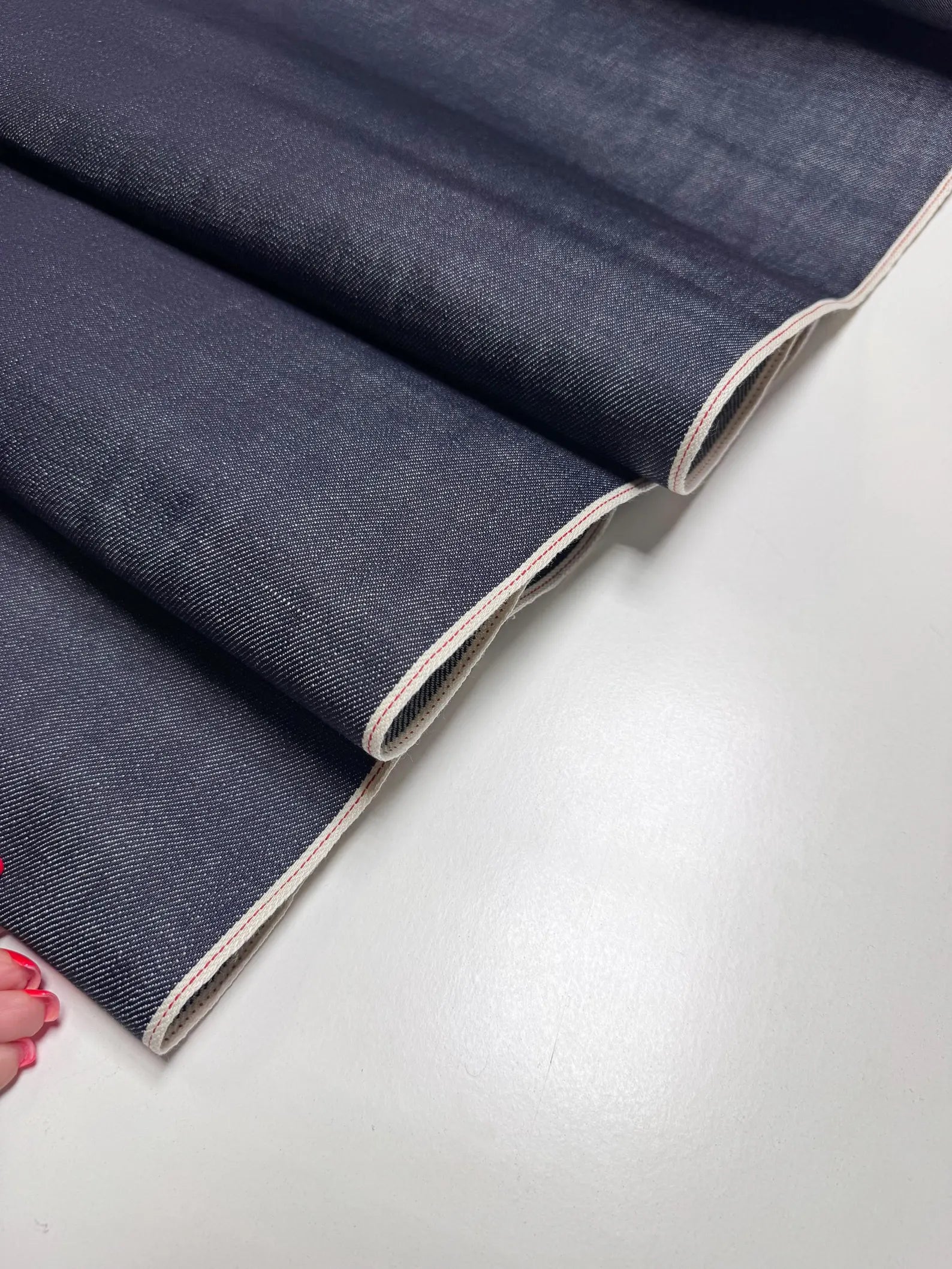 Designer Deadstock Cotton Denim