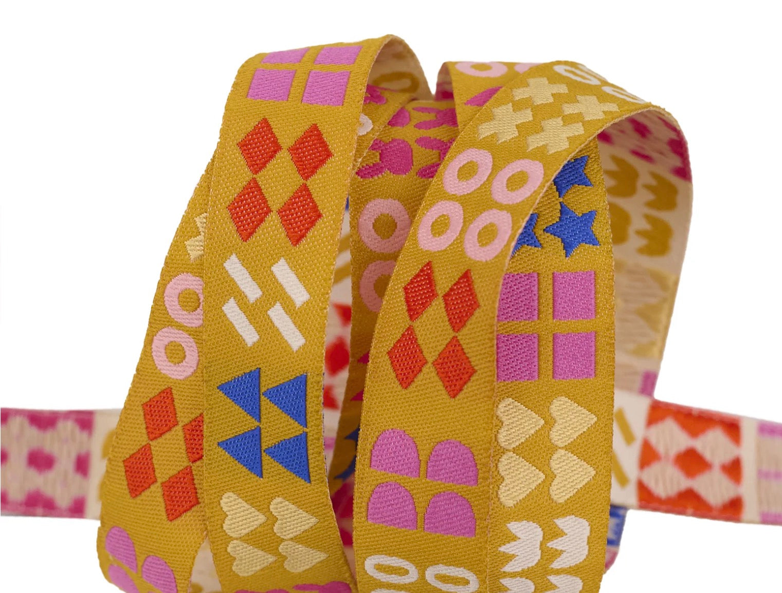 SHAPELY: WOODLAND PARK BY RASHIDA COLEMAN HALE - IN GOLDENROD - 5/8" WIDTH