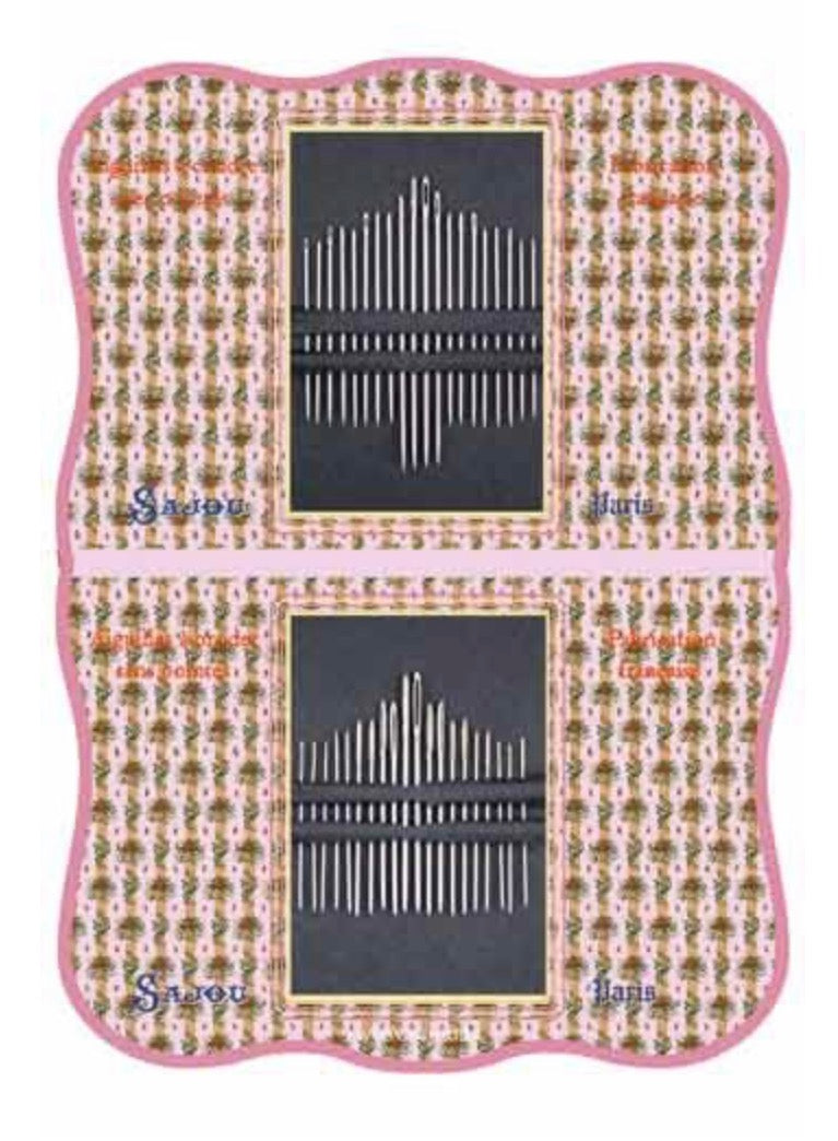 40 Embroidery-Sewing Needles Booklet - Plouhinec