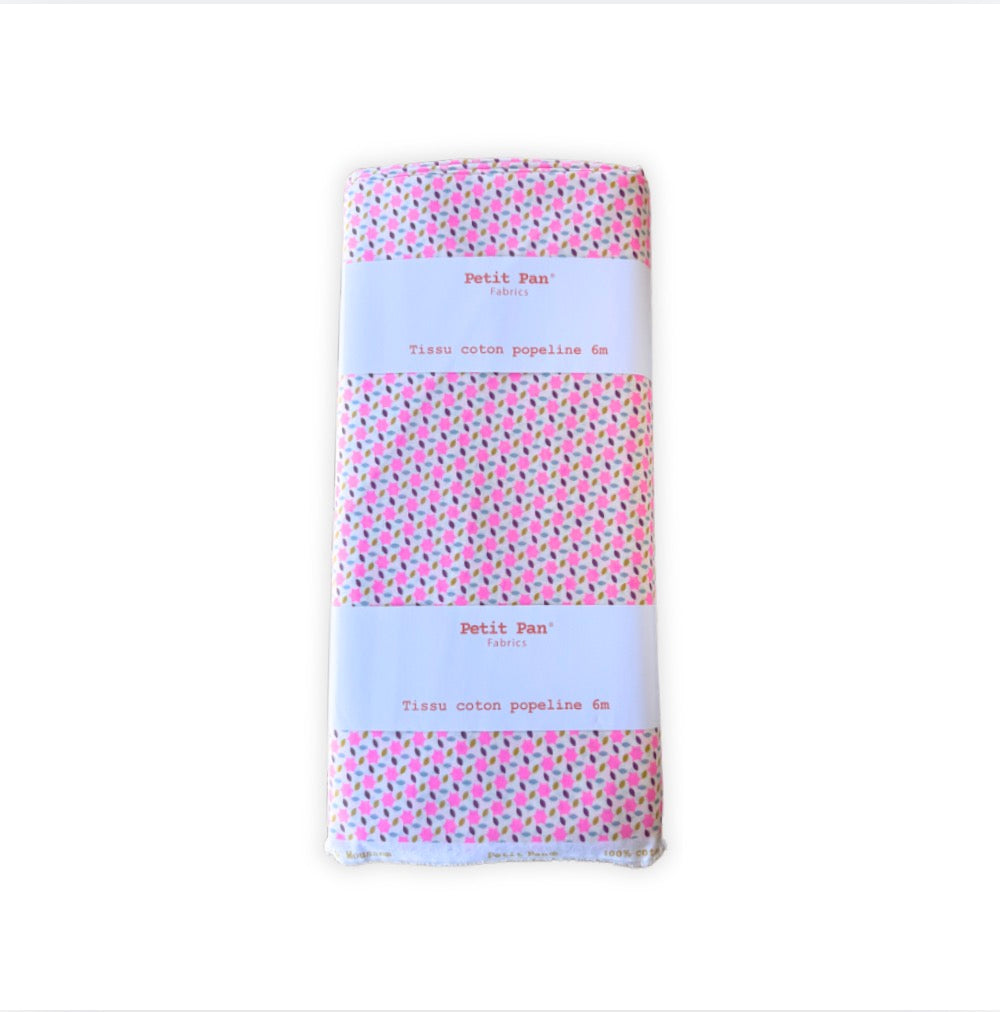 Moussem Pink Cotton Poplin Fabric