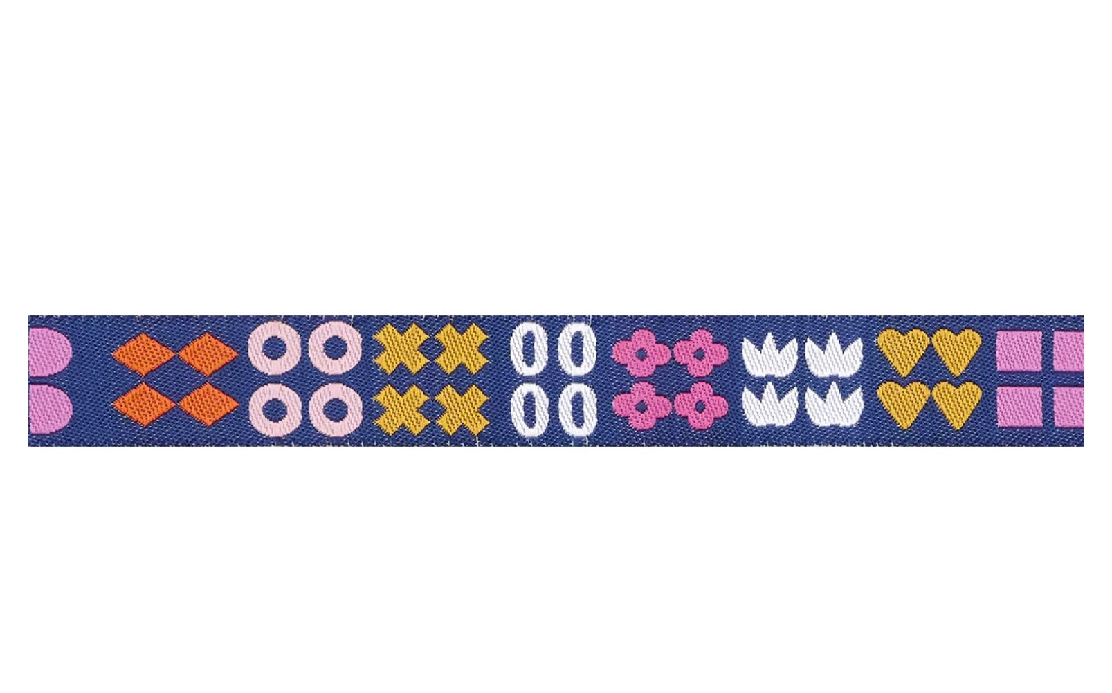 SHAPELY: WOODLAND PARK BY RASHIDA COLEMAN HALE - IN NAVY - 5/8" WIDTH