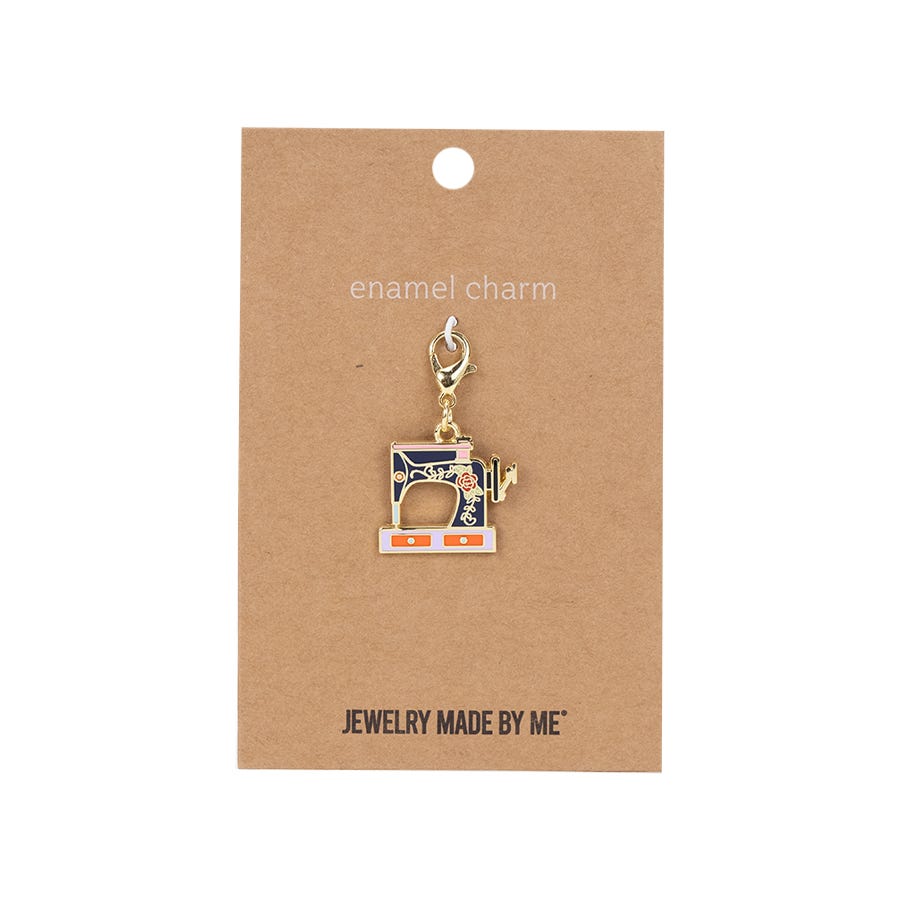 Zipper Charm - Sewing Machine