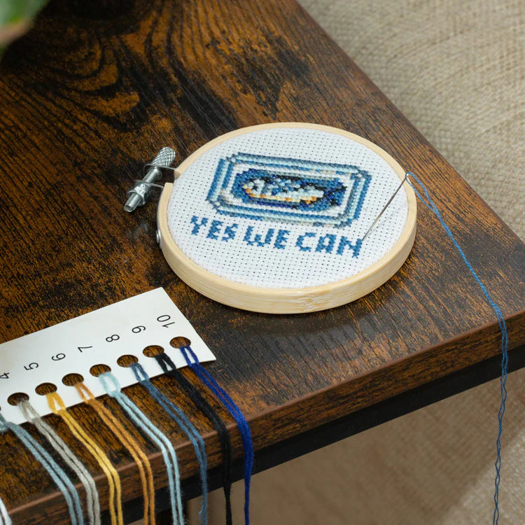 Sardine Mini CrossStitch Embroidery