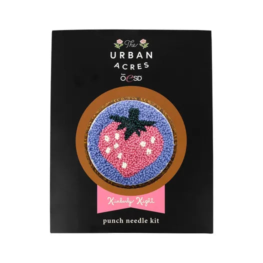 Strawberry Punch Needle Kit
