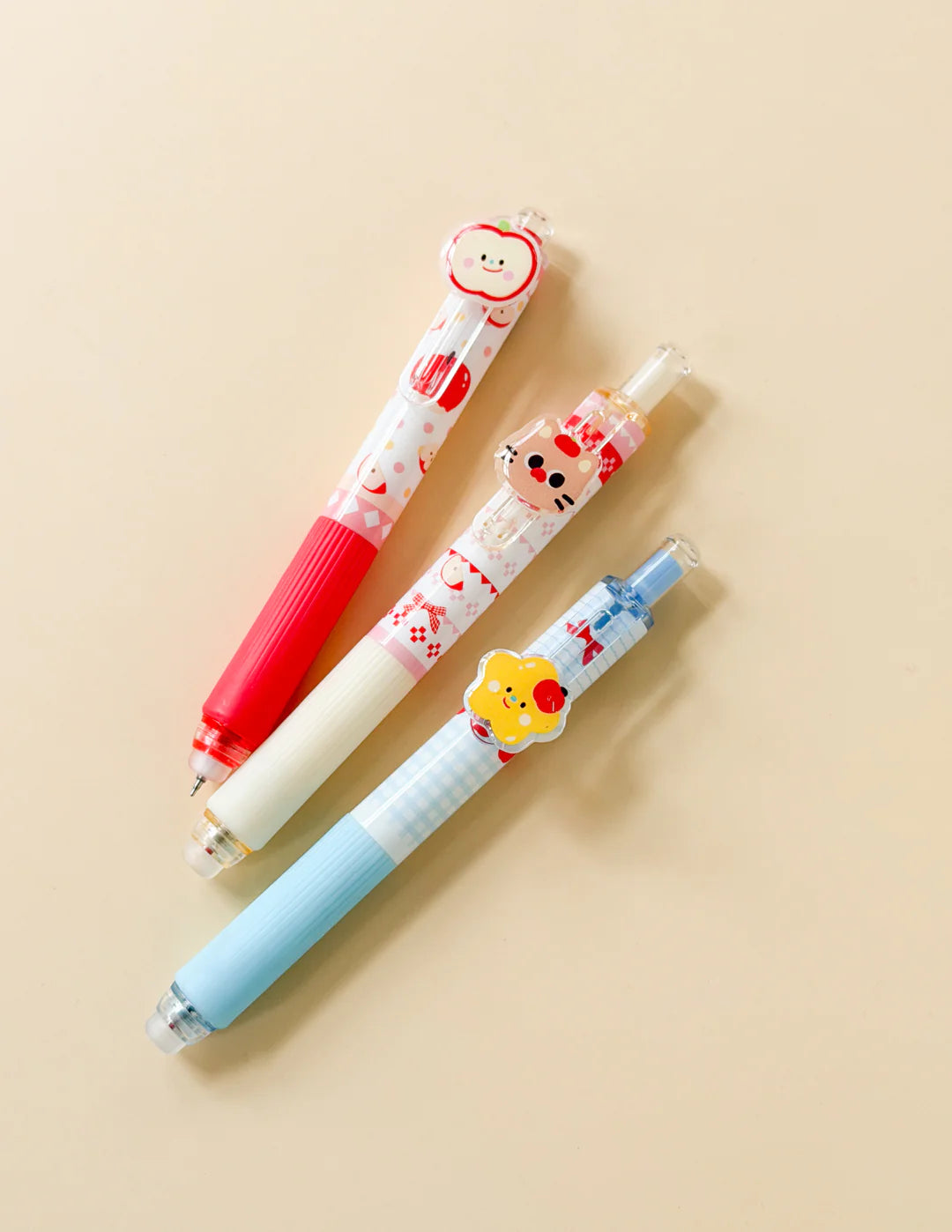 Sweet Heat Erasable Fabric Pen set - 3 pen