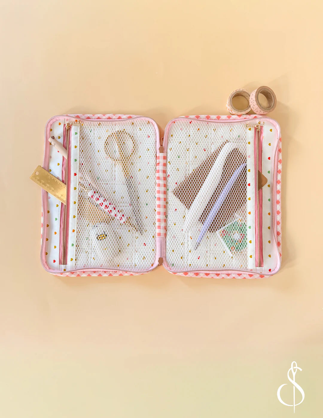 Double Pocket Folder Paper Pattern